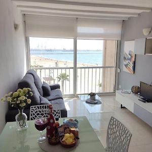 PARADIS Playa Apartamento en 1ª línea de mar con magníficas vistas La Pineda Exterior photo
