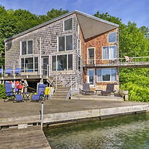 Waterfront Deruyter Home With Private Dock! New Woodstock Exterior photo