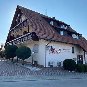 Hotel Garni Alte Post Schallbach Exterior photo