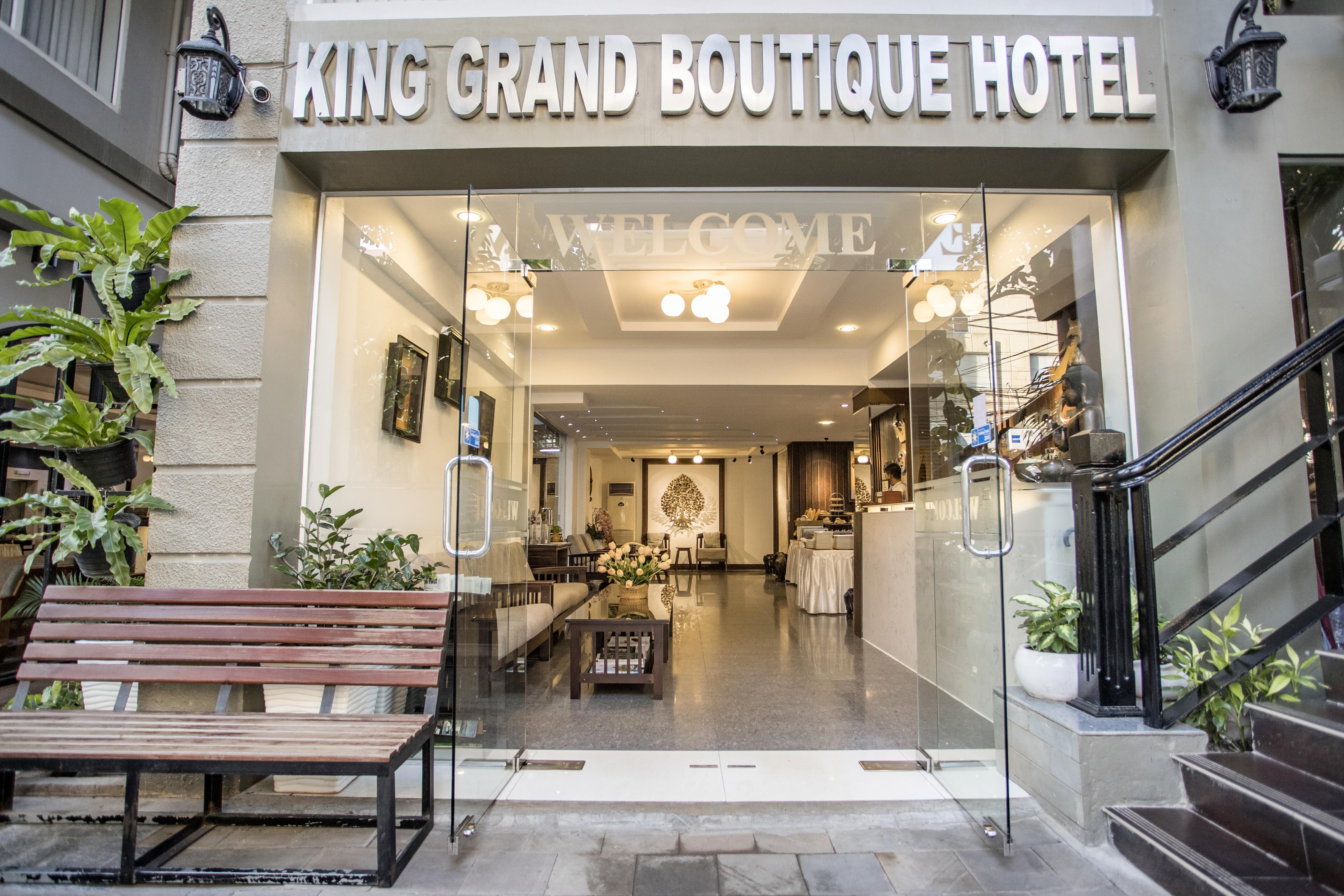 King Grand Boutique Hotel Phnom Penh Exterior foto