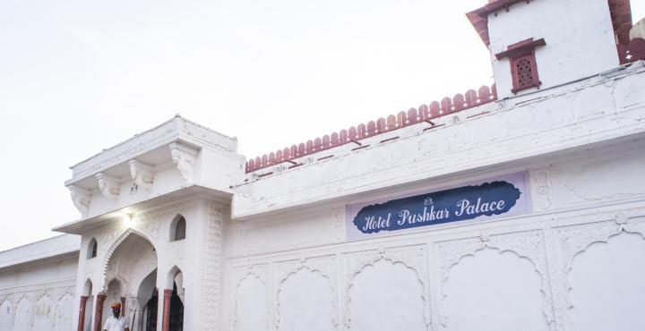 Hotel Pushkar Palace Exterior foto