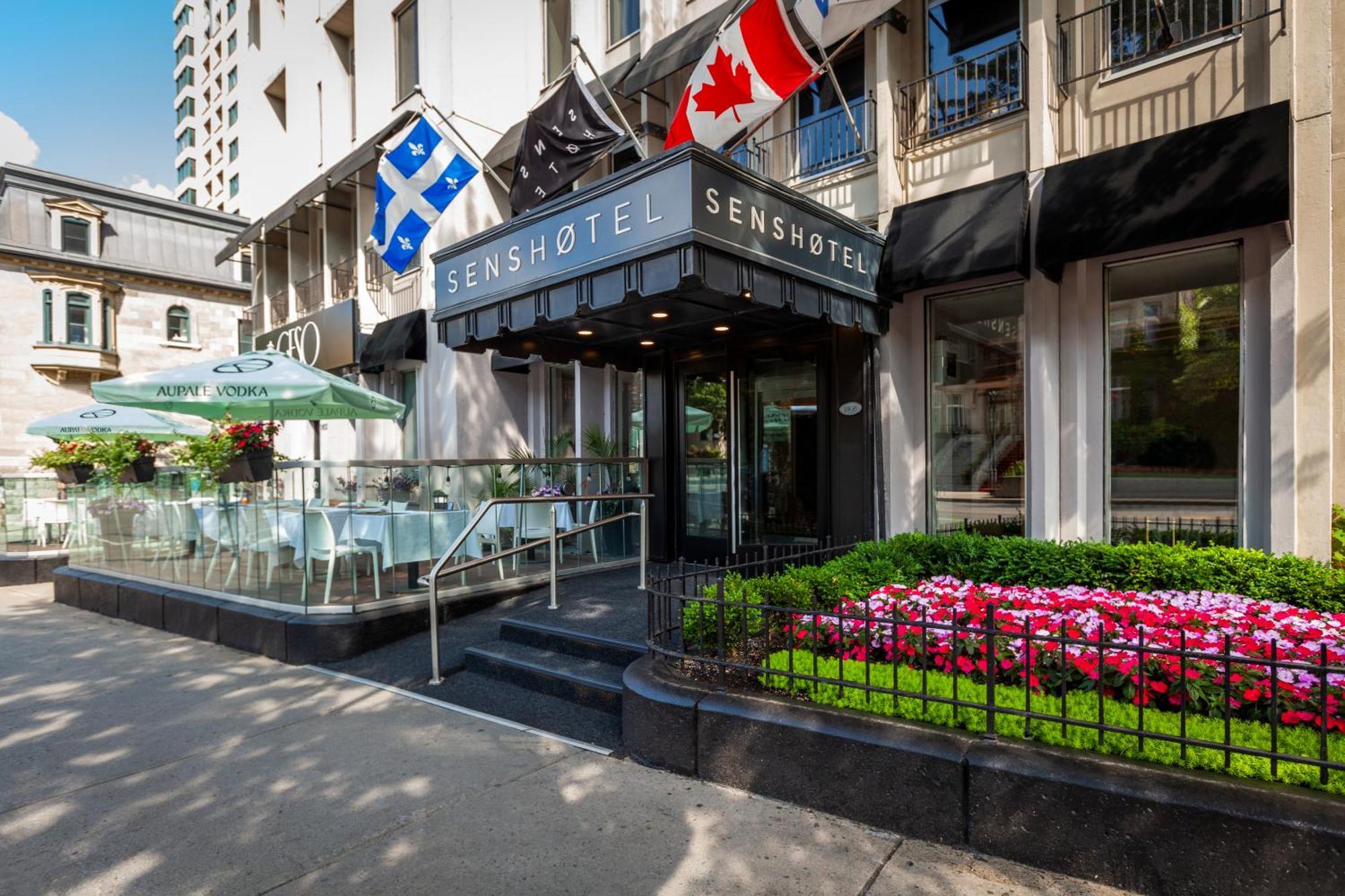 Sens Hotel Montreal Exterior foto