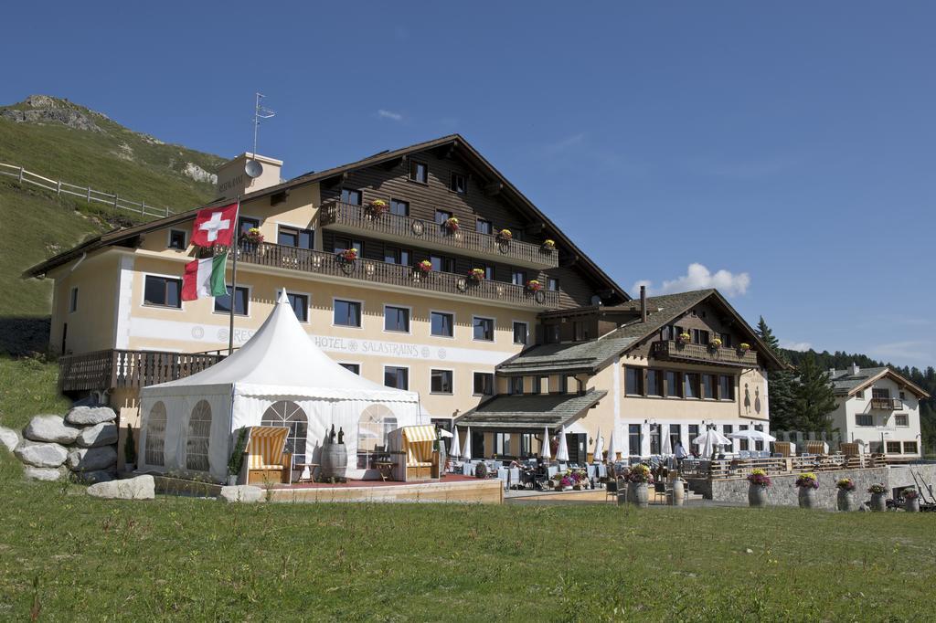 Hotel Salastrains St Moritz Exterior foto