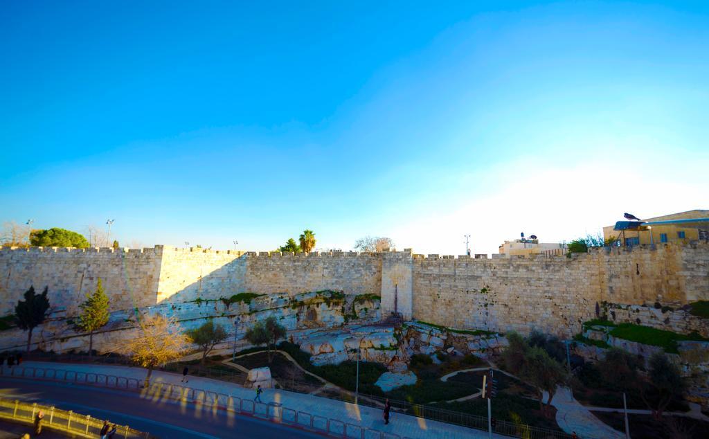 Golden Walls Hotel Jerusalén Exterior foto