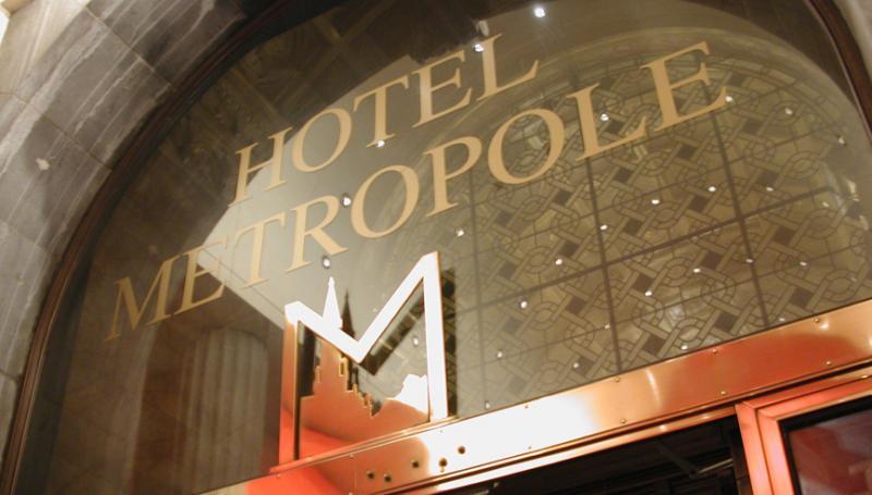 Hotel Metropole Bruselas Exterior foto