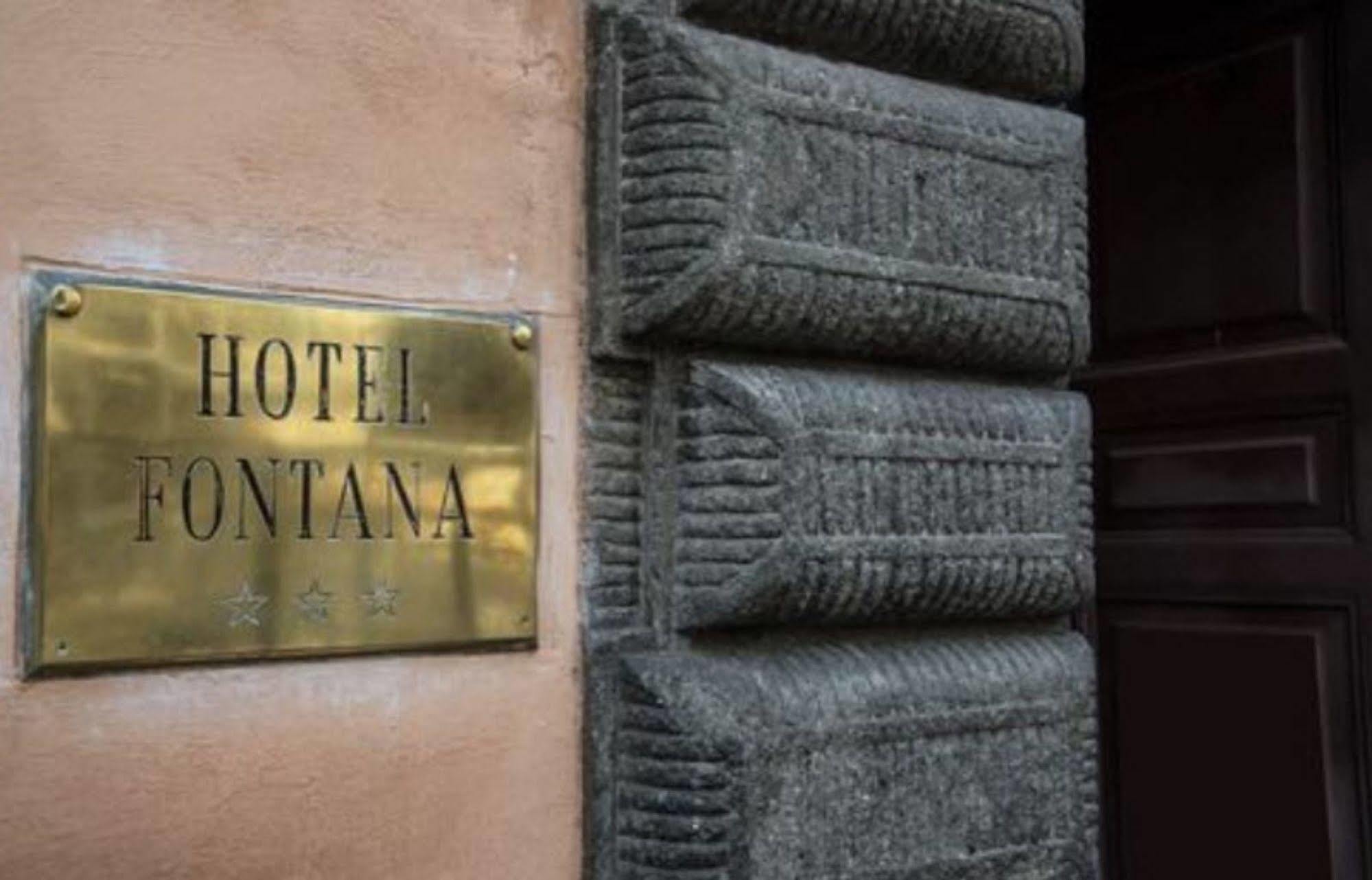 Hotel Fontana Roma Exterior foto