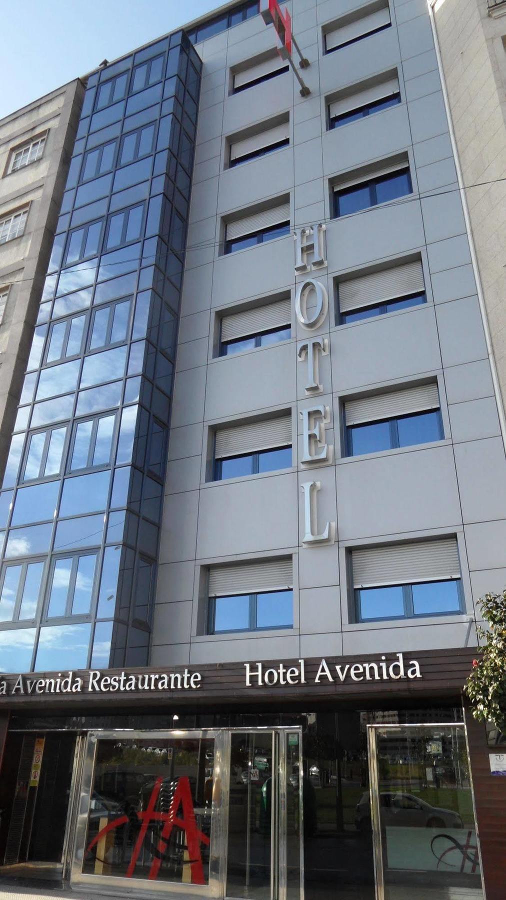 Hotel Avenida Pontevedra Exterior foto