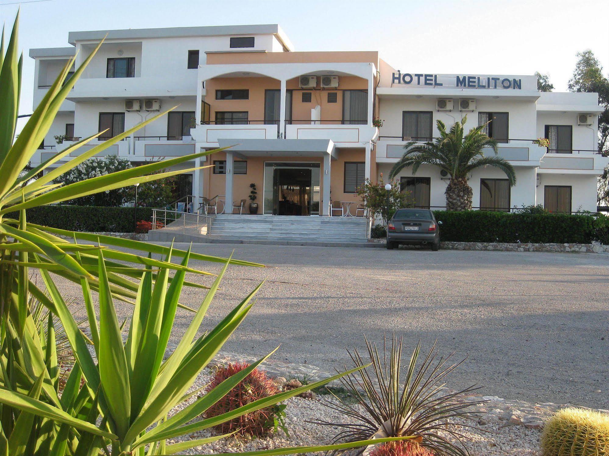 Meliton Hotel Theológos Exterior foto