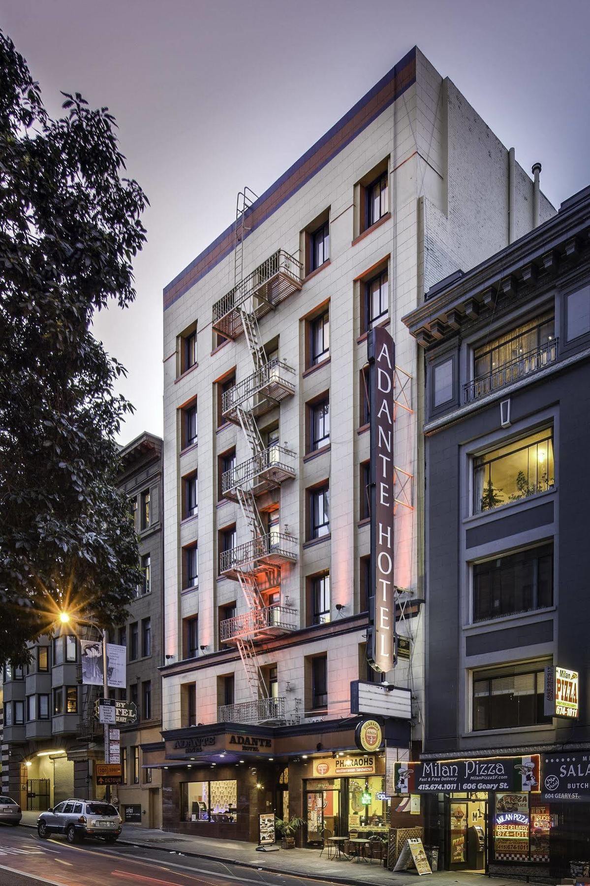 Adante Hotel San Francisco Exterior foto