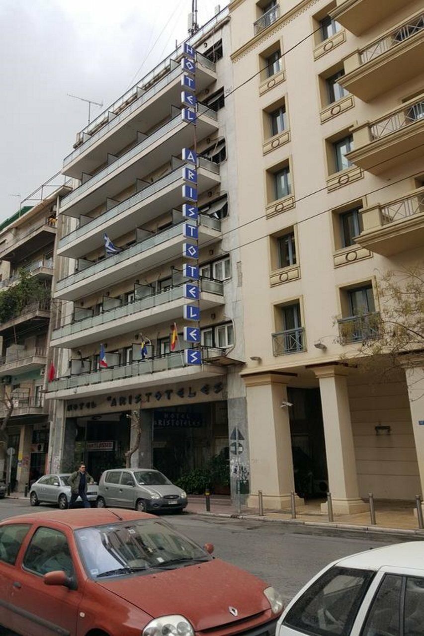 Aristoteles Hotel Atenas Exterior foto