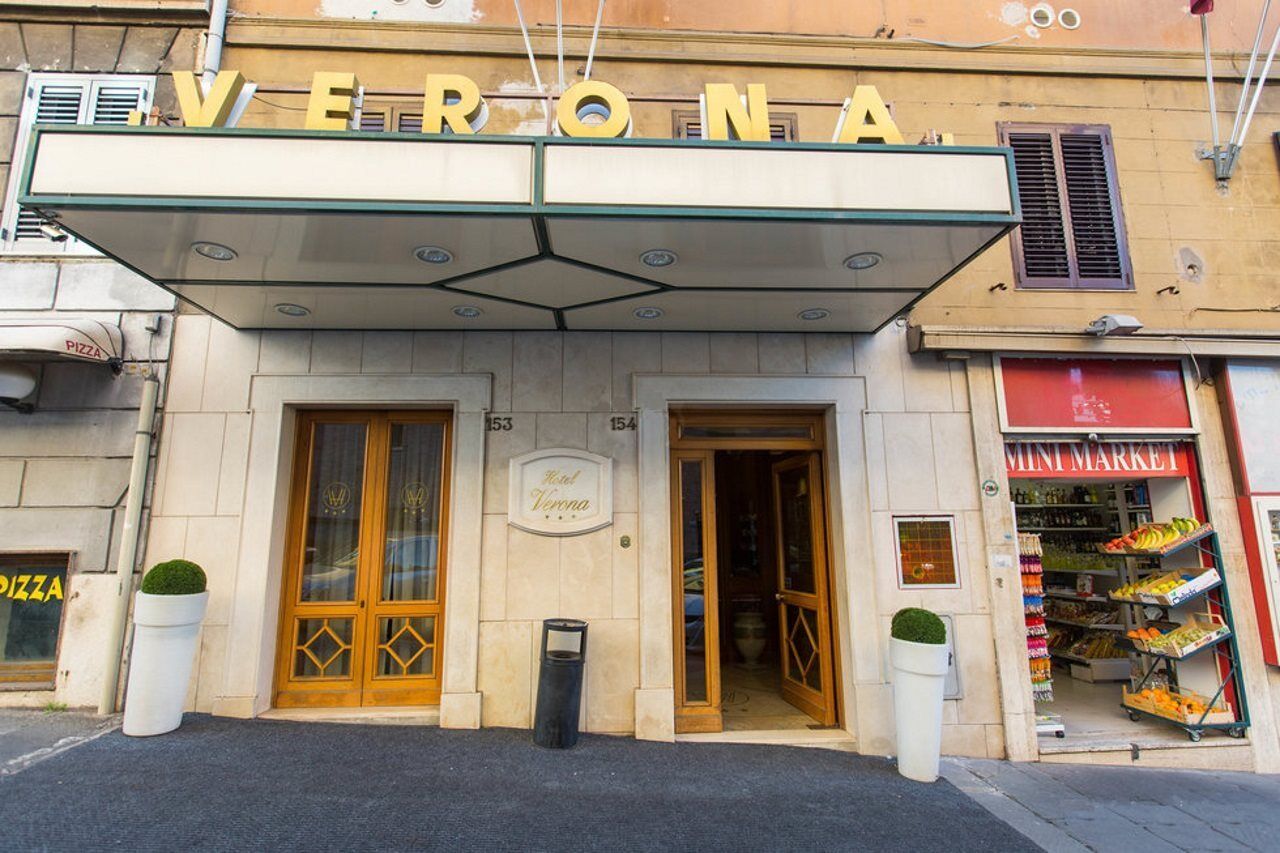 Hotel Verona Roma Exterior foto