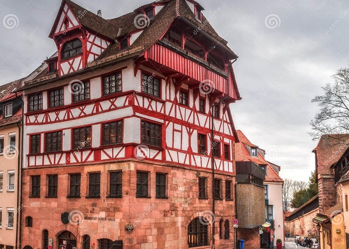 Albrecht Dürer's House Historical Albrecht Durer House in Nuremberg Stock Image - Image ... photo