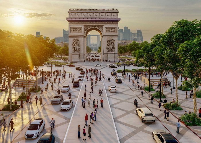 Champs Elysses Paris' famous Champs-Élysées set for green transformation | CNN photo