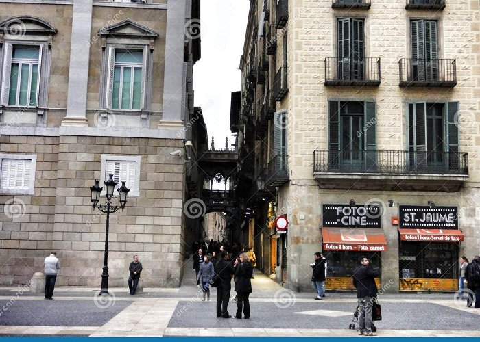 Gothic Quarter  (Barri Gotic) Barcelona Gothic quarter editorial photography. Image of culture ... photo