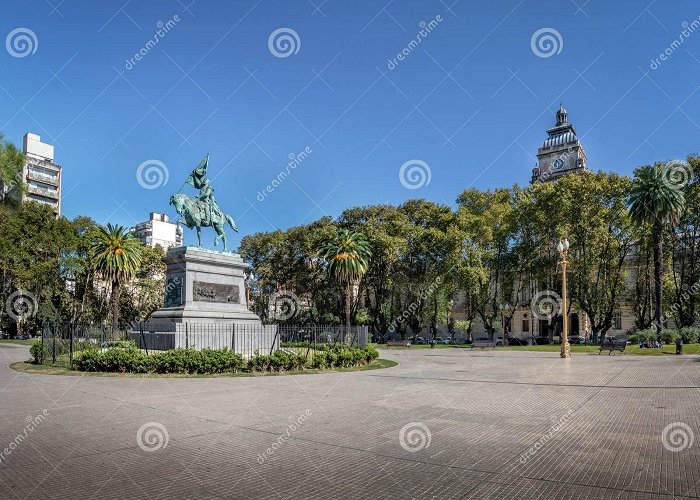 San Martí­n Square Urban Square Rosario City Argentina Stock Photos - Free & Royalty ... photo