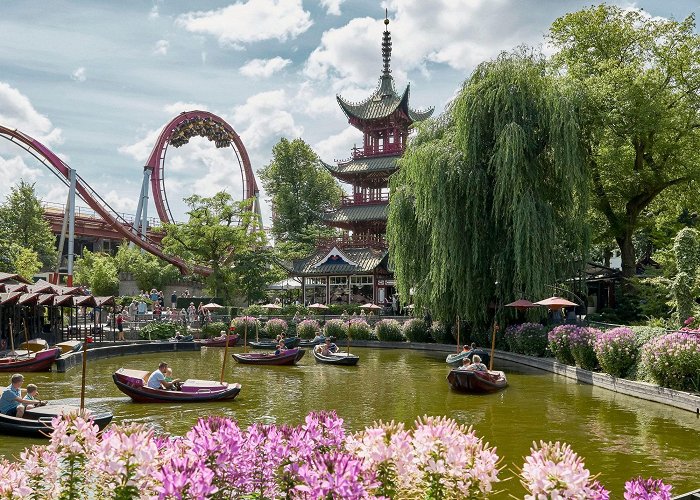 Tivoli Gardens Copenhagen's Tivoli Gardens Amusement Park Is Also the Best Place ... photo