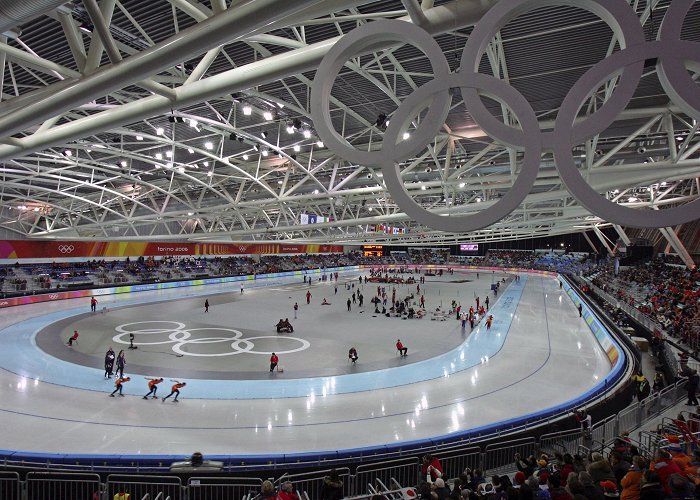 Torino Oval Lingotto Indoor Arena Organizers for 2026 Olympics seeking new speedskating venue | AP News photo