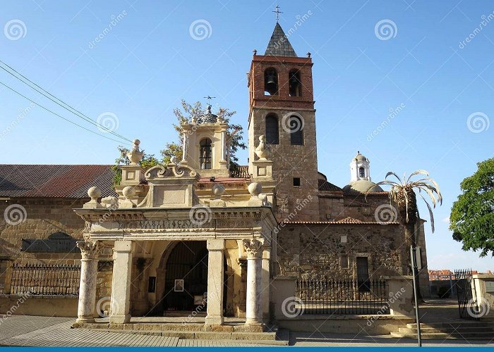 Basilica of Saint Eulalia The Saint Eulalia Basilica (BasÃlica De Santa Eulalia) in Merida ... photo