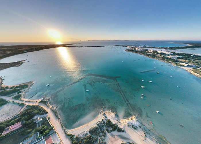 Estany des Peix Lagoon Estany des Peix - Formentera - Balearics Islands - Spain photo