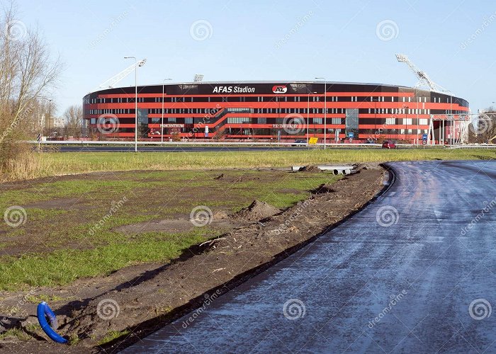 AFAS Stadion Soccer Stadium of Az Alkmaar in the Netherlands Editorial ... photo