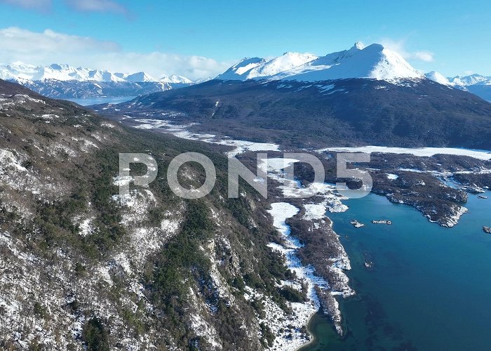 Lapataia bay Lapataia Bay At Ushuaia In End Of The Wo... | Stock Video | Pond5 photo