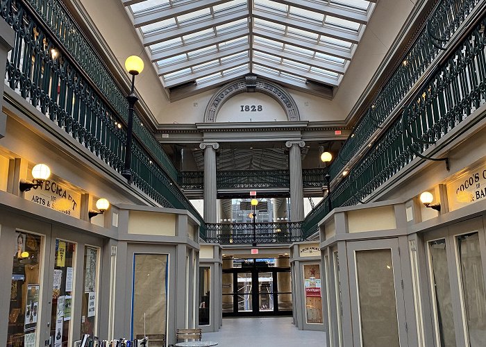 The Arcade The Arcade - Providence RI. Said to be the oldest shopping mall in ... photo