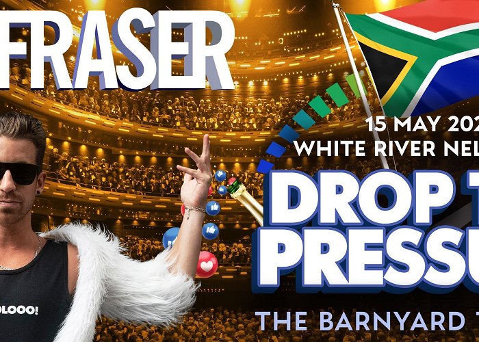 The Barnyard Theatre Book tickets for Kevin Fraser Drop the Pressure Tour Nelspruit photo