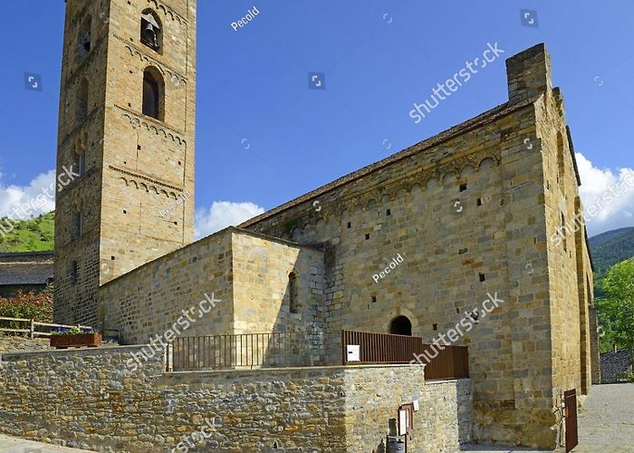 Durro Nativity Church Romanesque Church Nativity Durro Catalonia This Stock Photo ... photo