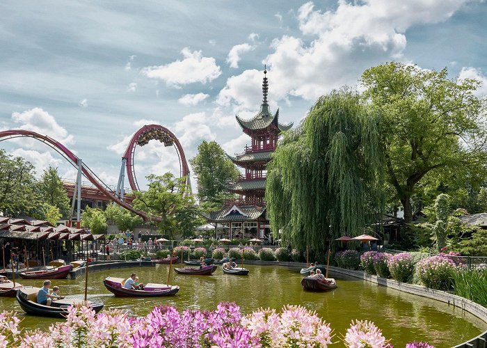 Tivoli Gardens Copenhagen's Tivoli Gardens Amusement Park Is Also the Best Place ... photo