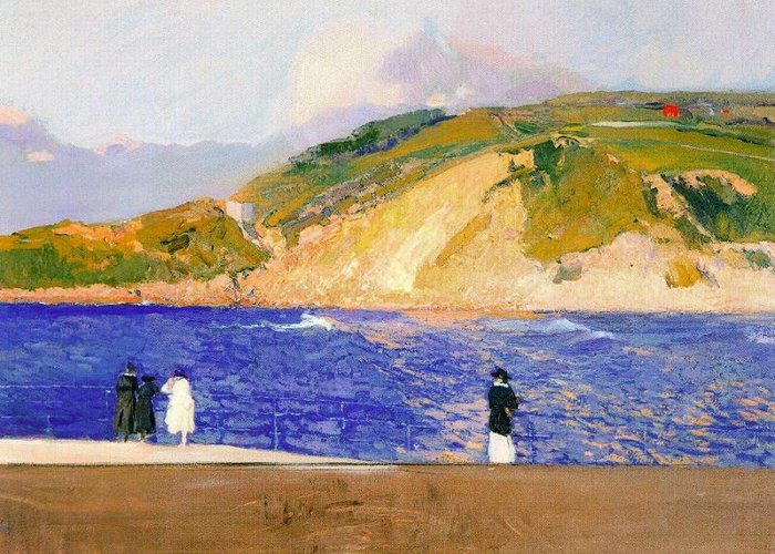 Monte Ulía Mount Ulia, San Sebastian, 1918, 105×81 cm by Joaquin Sorolla ... photo