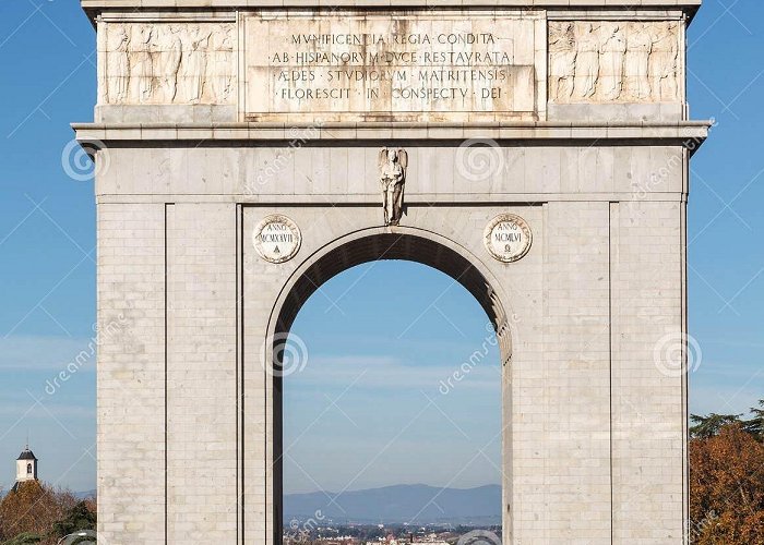 Arco de la Victoria Moncloa Gate Stock Photos - Free & Royalty-Free Stock Photos from ... photo