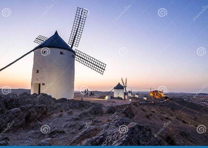 Molinos Molinos in Consuegra, Castilla La Mancha, Spain Stock Photo ... photo