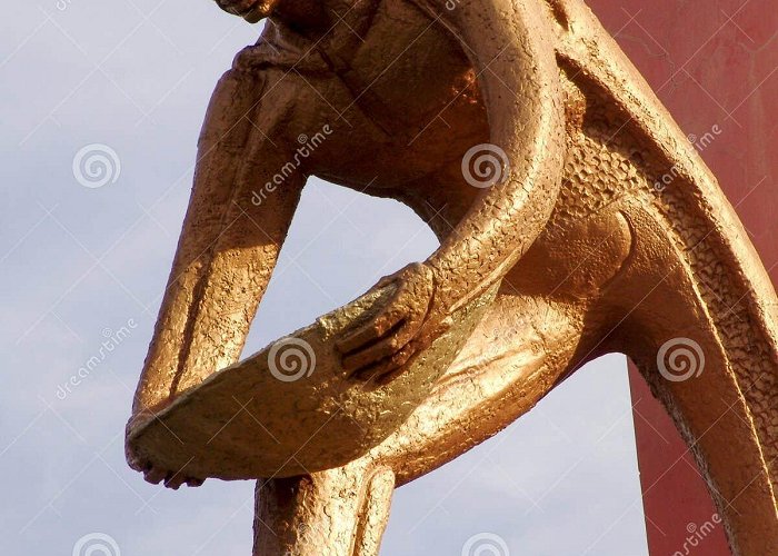 Boa Vista Center Monument to the miner editorial stock photo. Image of brazil ... photo