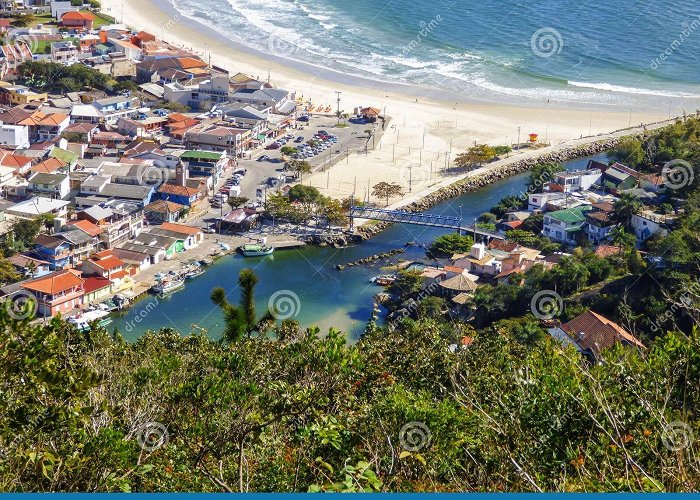 Barra da Lagoa A View of Barra Da Lagoa Village and Beach from Above ... photo