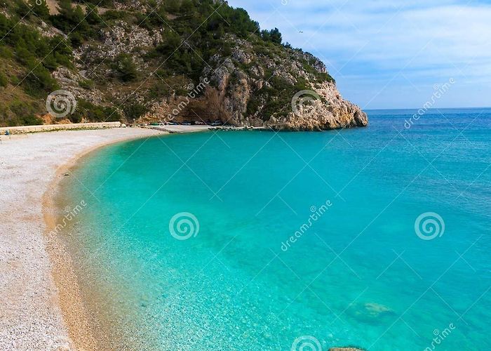 La Granadella Beach Javea La Granadella Beach in Xabia Alicante Spain Stock Image ... photo