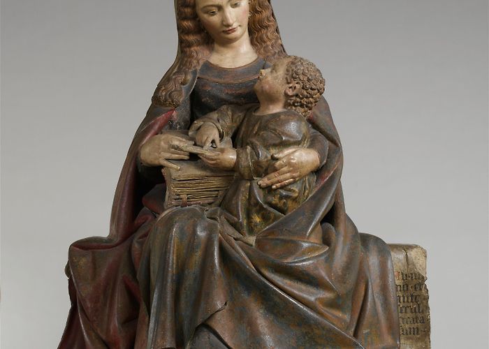 Comté Museum Attributed to Claus de Werve | Virgin and Child | French | The ... photo