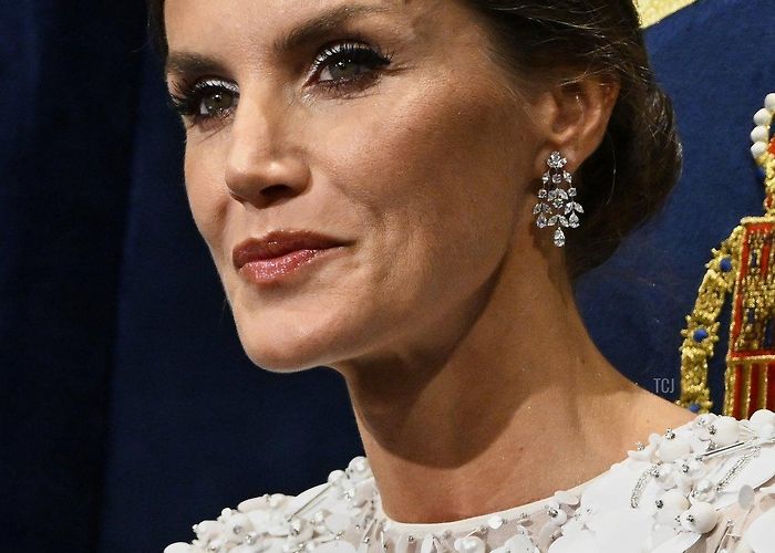 Bullring Glittering Diamond Jewels for the Spanish Royals at the Princess ... photo