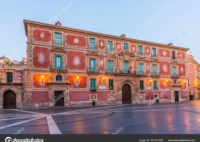 Episcopal Palace Episcopal Palace Spanish Town Murcia — Stock Photo © Dudlajzov ... photo