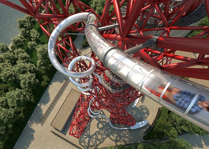 El Tobogan From Icon to Fair. New ArcelorMittal Orbit slide | The Strength of ... photo