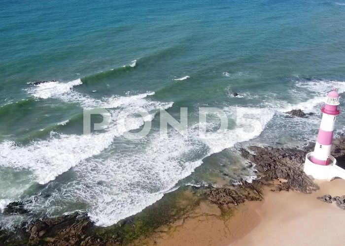 Itapua Beach Itapuã Beach - Itapuã Lighthouse Salva... | Stock Video | Pond5 photo