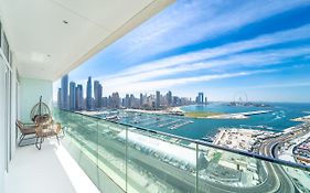 Luxury High Floor 360 Views Of Full Palm And Marina Villa Dubái Exterior photo