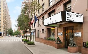 Night Hotel Broadway Nueva York Exterior photo