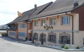 Motel - Hôtel La Poularde Romont Exterior photo