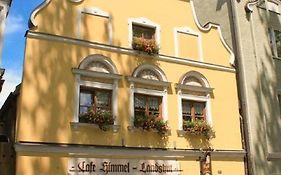 Hotel Restaurant-Café-Pension Himmel Landshut Exterior photo