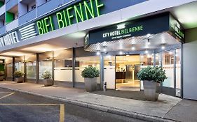 City Hotel Biel Bienne Free Parking Exterior photo