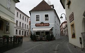 Hotel Pension Alfa & Whisky Pub Tábor Exterior photo