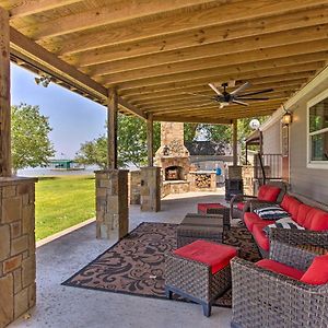 Lakefront Retreat With Dock, Bar Hut And Fireplace! Graford Exterior photo