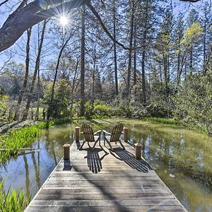 Secluded Cottage On 2 And Acres With Pond, Dock And Bbq Grass Valley Exterior photo