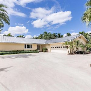 Sunny Waterfront Home By West Palm With Hot Tub! Lake Worth Beach Exterior photo