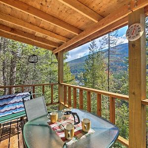 Private Yaak River Hideaway With Deck And Mtn Views! Villa Troy Exterior photo